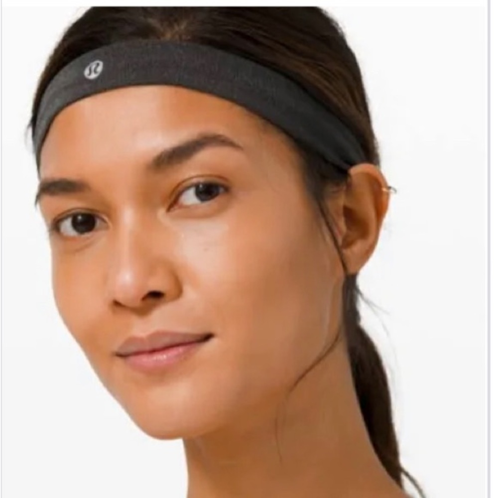 Grey lululemon headband